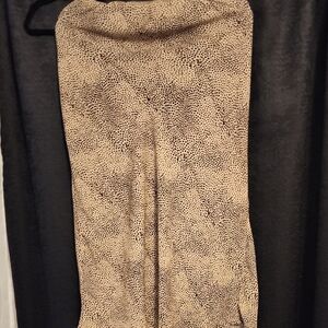 Chic Animal Print Skirt